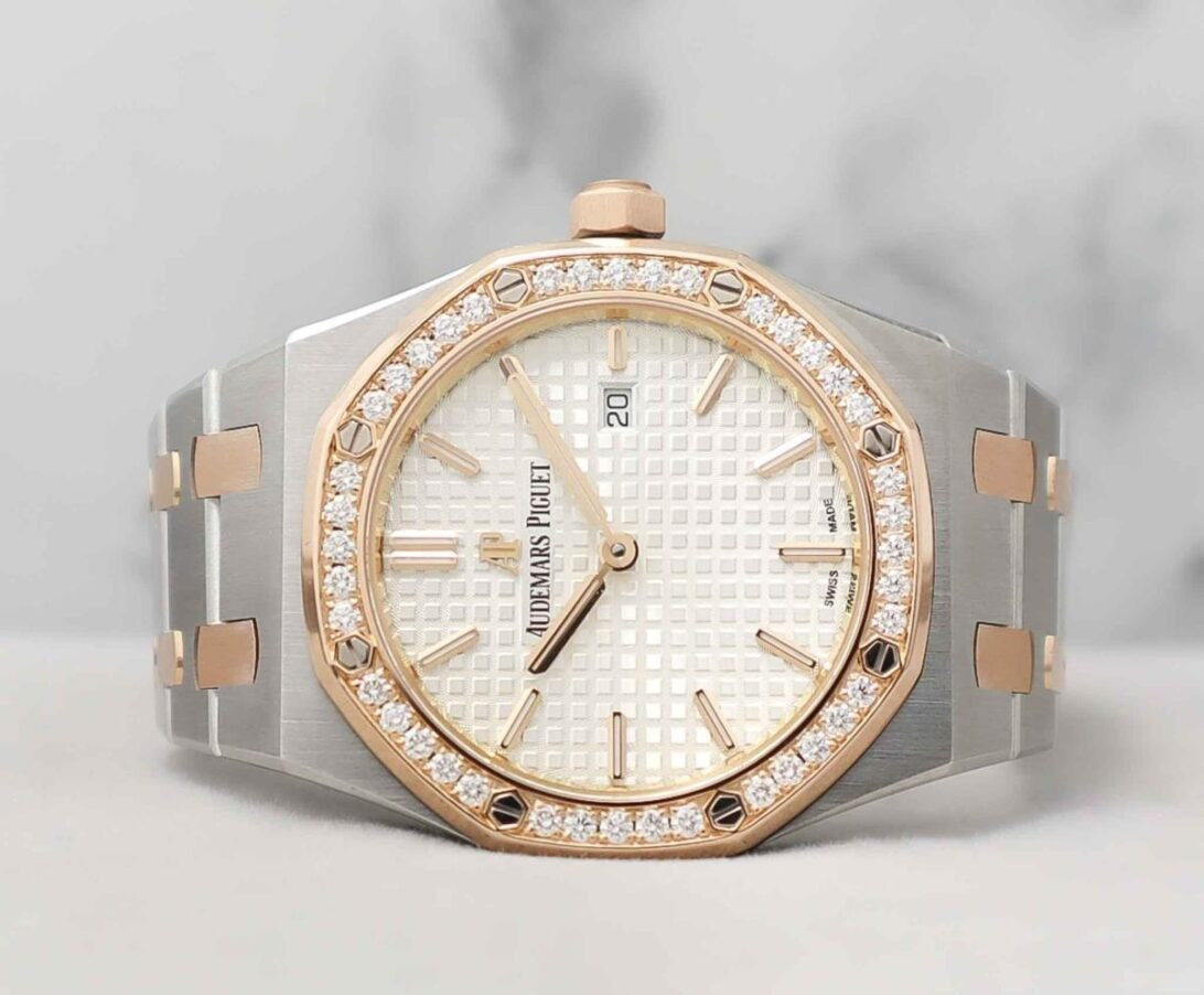 2019 Mint Audemars Piguet Royal Oak Quartz Bracelet 67651SR.ZZ.1261SR.01