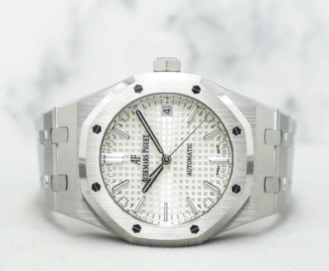 2015 Mint Audemars Piguet Royal Oak Bracelet 15450ST.OO.1256ST.01