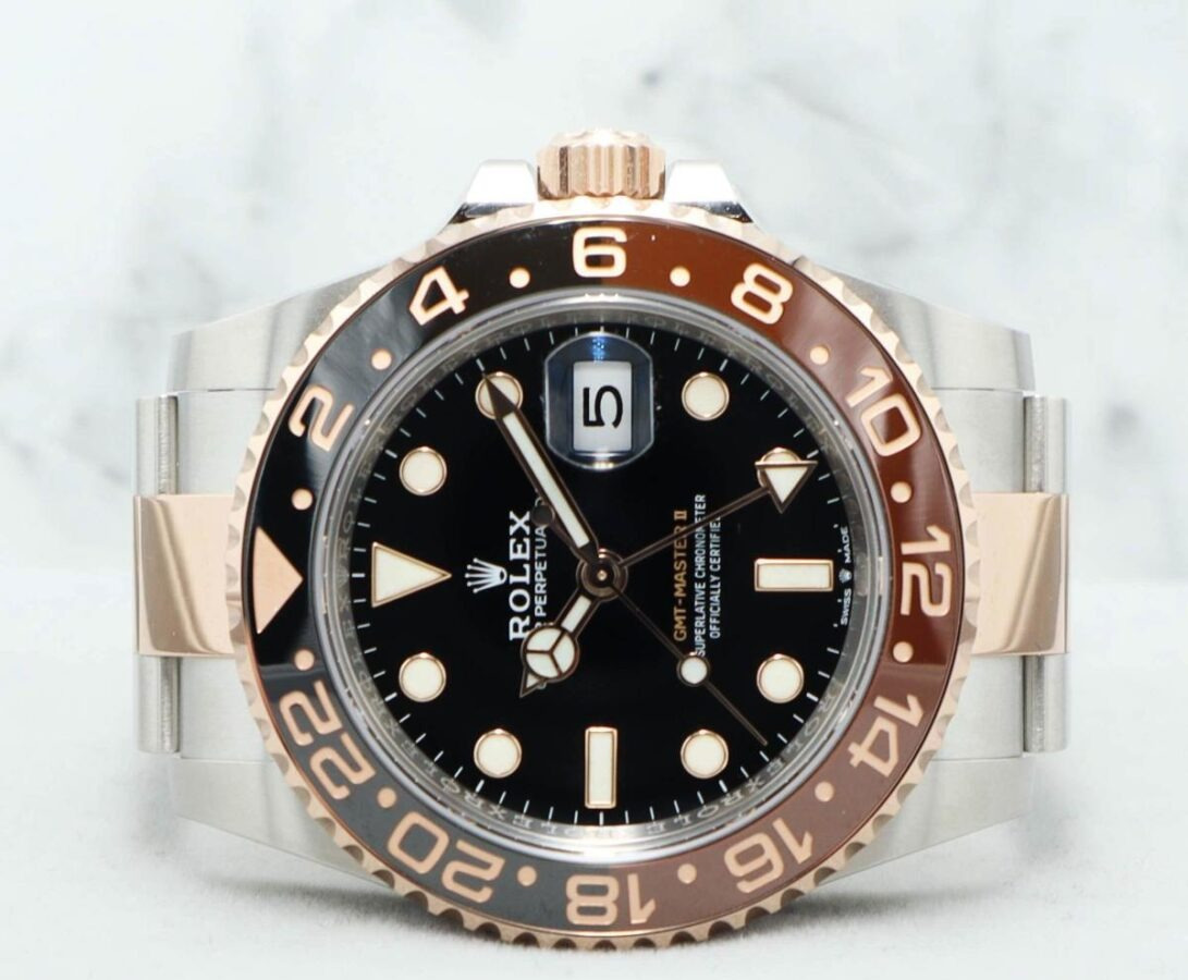 2025 Mint Rolex GMT Master II Rootbeer Oyster 126711CHNR