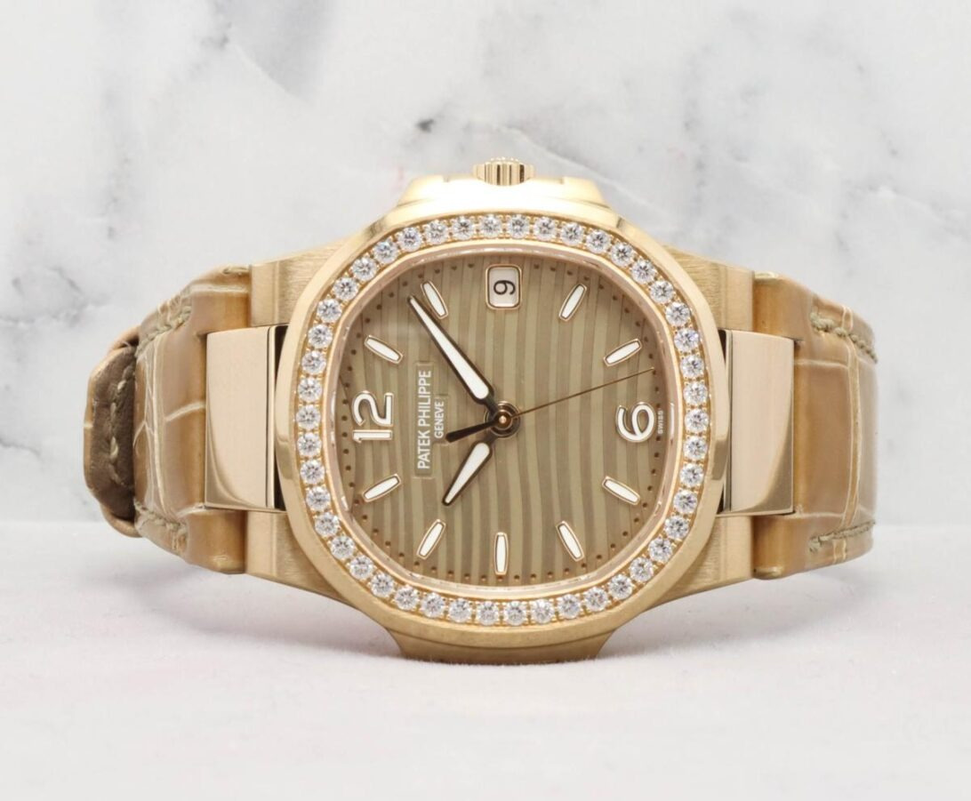 2022 Mint Patek Philippe Nautilus Leather 7010R-012