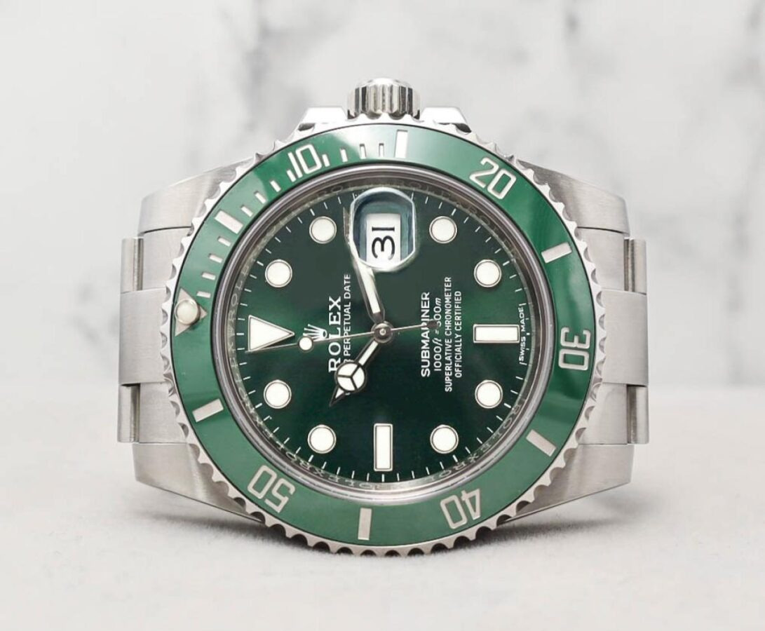 2017 Mint Rolex Submariner Hulk Mark 3 Oyster 116610LV
