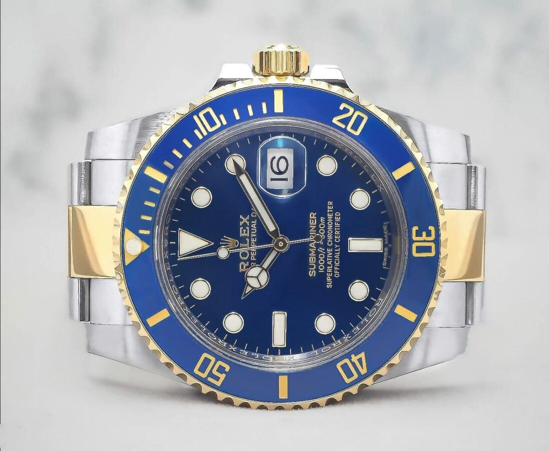 2016 Mint Rolex Submariner Bluesy Oyster 116613LB