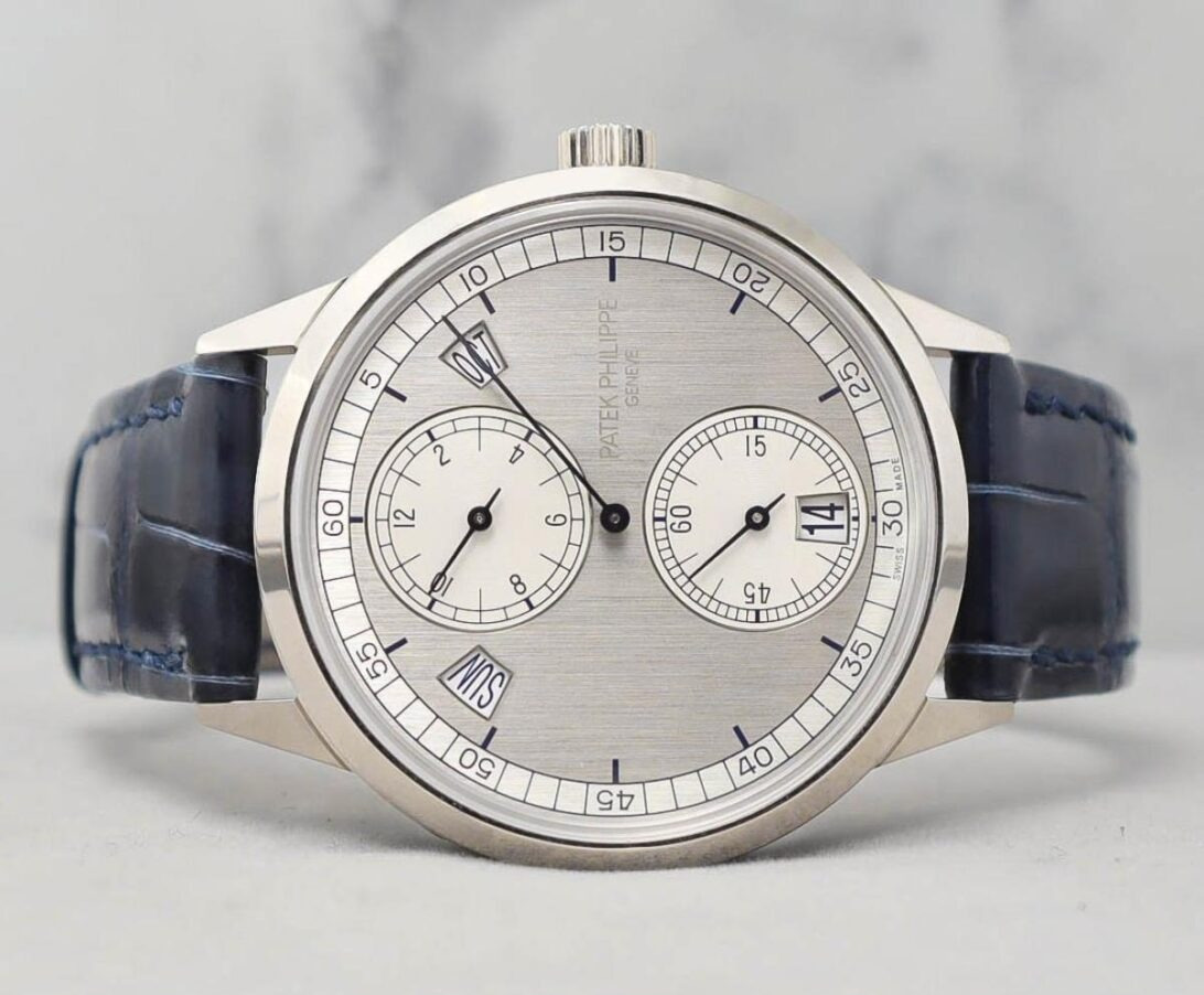 2018 Mint Patek Philippe Complications Leather 5235G-001