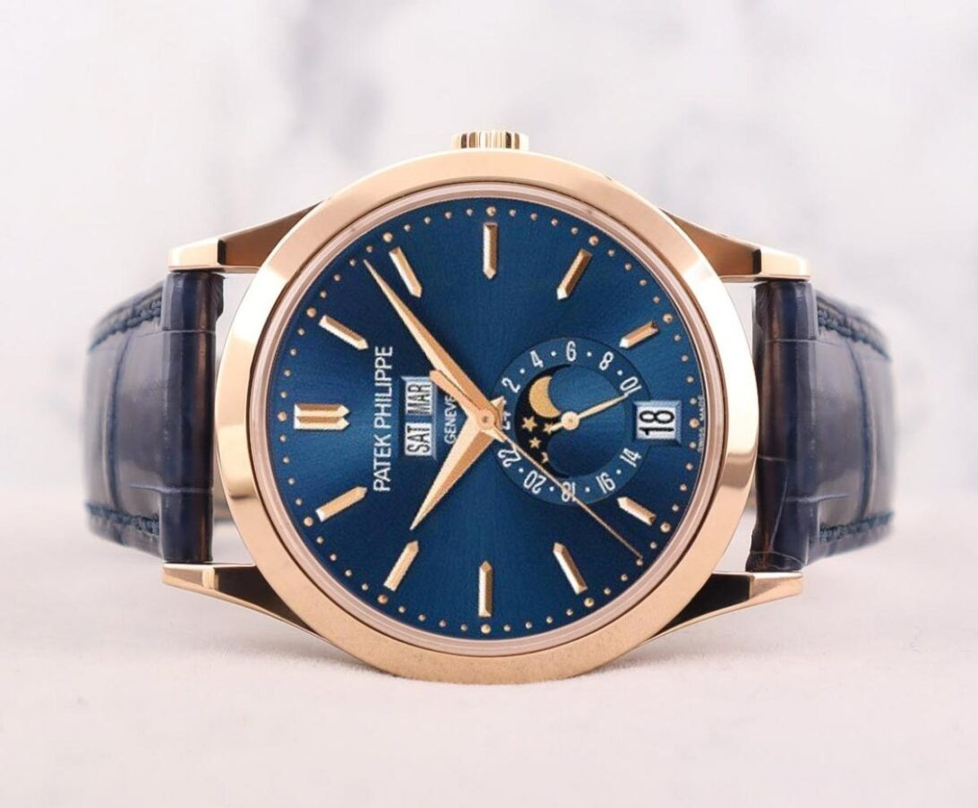2019 Mint Patek Philippe Annual Calendar Leather 5396R-014
