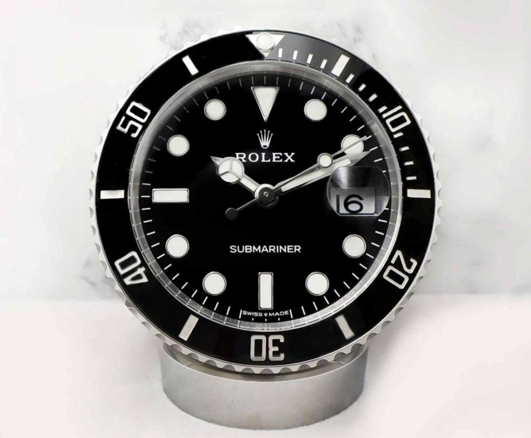 2025 New Rolex Submariner Desk Clock 909010LN