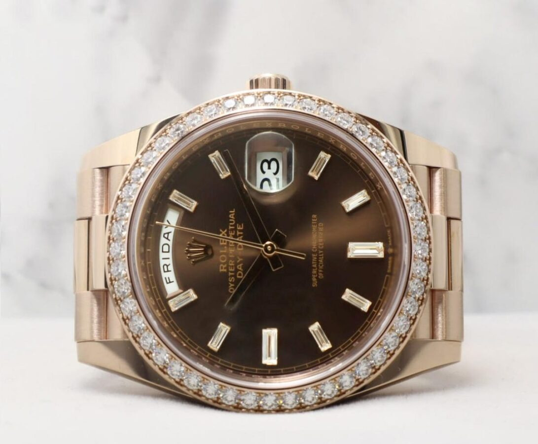 2023 Mint Rolex Daydate President 228345RBR