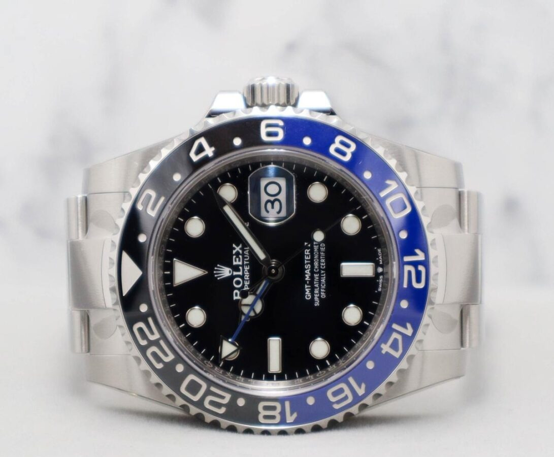 2022 Mint Rolex GMT Master II Batman Oyster 126710BLNR