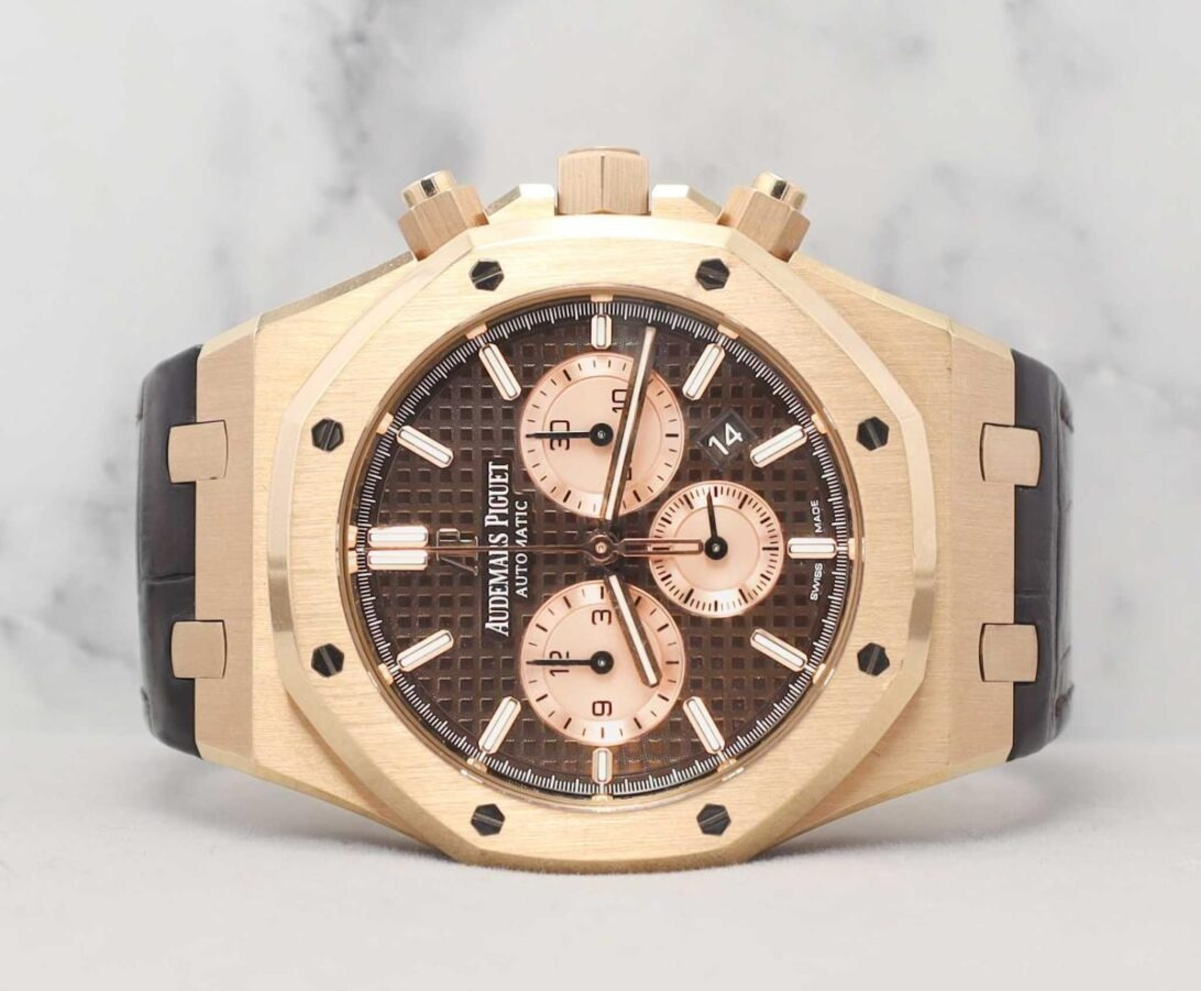 2021 Mint Audemars Piguet Royal Oak Leather 26331OR.OO.D821CR.01