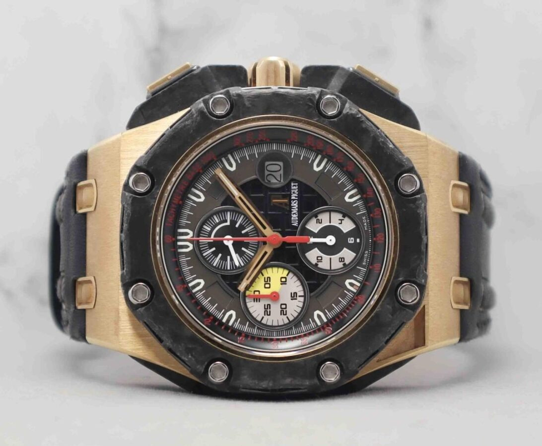 2010 Mint Audemars Piguet Royal Oak Offshore Limited Edition Grand Prix Leather 26290RO.OO.A001VE.01