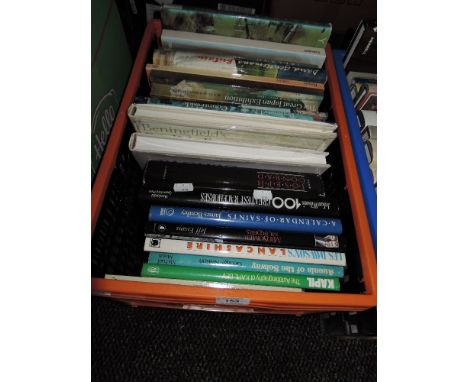 Books. A carton. Large format miscellany. Includes, Art, Topography, etc. (22)