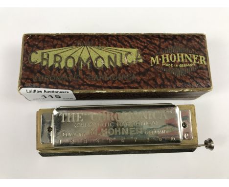 A Hohner harmonica