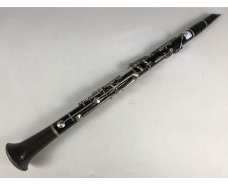 A vintage C.M. Ahillon & Co clarinet