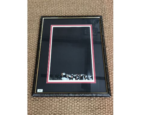 Ernst Nichol (Contemporary) Moonlighters, contemporary study of puffins at night, limited edition print, 13/50, framed and mo