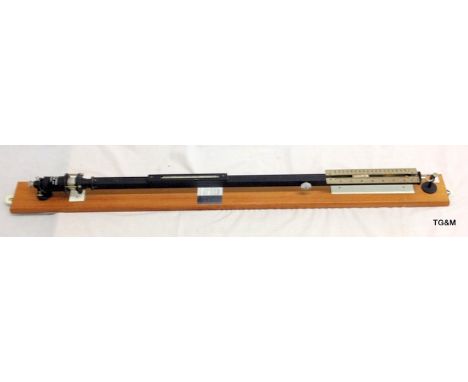 A modern stick barometer by F.D and Co Watford