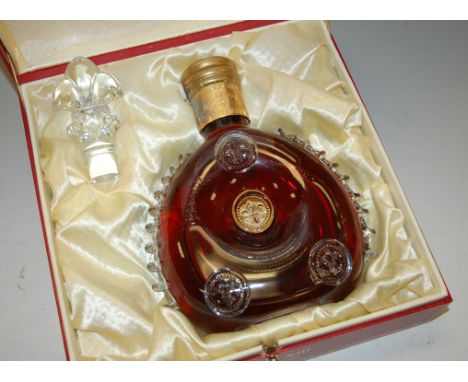 Louis XIII de Remy Martin Grande Champagne Cognac, in Baccarat Crystal Decanter, hand-crafted with crystalline lacework and f