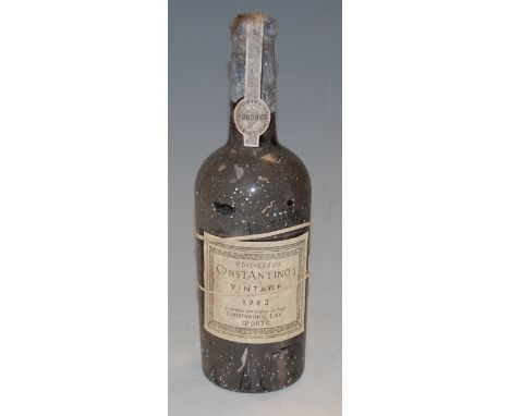 Constantino's vintage port, 1963, one bottle
