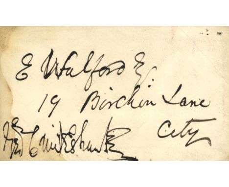 ART &amp; LITERATURE: Selection of signed clipped pieces, cards etc., by various writers, novelists and artists, including Jo