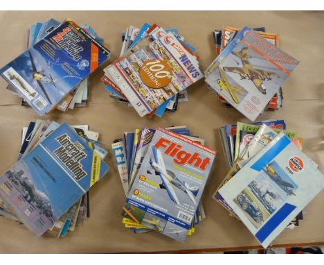 A quantity of Modelling Magazines	Around 100 modelling magazines including Scale Aircraft Modelling, Aero Modeller, Scale Mod