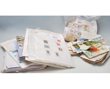 A collection of mixed world stamps dated from early 20th century to recent to include first day covers, Great British pre dec
