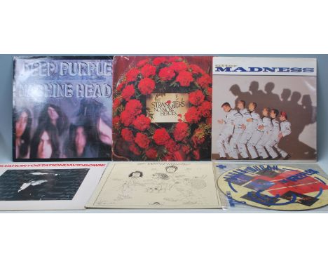 A large collection of vintage vinyl LPs from the 60's, 70s, 80s &amp; 90s to include Emerson Lake &amp; Palmer, Erasure, Soft