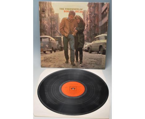 A vinyl long play LP record album by Bob Dylan – The Freewheelin'&nbsp; – Original CBS 1st U.K. Press – SBPG 62193 Stereo. Vi