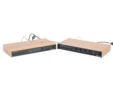 A collection of retro vintage Cambridge Audio Hi Fi equipment to include a teak wood cased A60 Integrated Amplifier together 