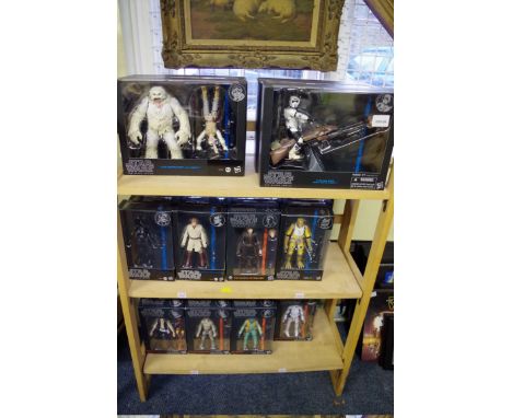 Thirty-five Hasbro Star Wars 'Black Series' boxed figures.&nbsp;