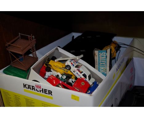 A quantity of vintage&nbsp;Scalextric. 