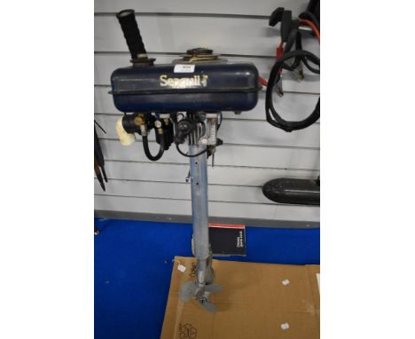 A Vintage British Seagull 40 Small Boat Outboard Engine Motor