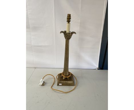 A modern Acanthus leaf lamp
60cm tall x 15 x 15