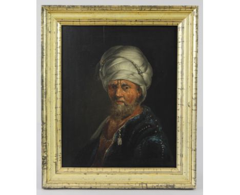 Dietrich, Christian Wilhelm Ernst (Weimar 1712 - 1774 Dresden), gen DietricyGemälde, Öl auf Mahagoniplatte, Portrait eines re