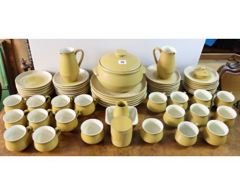 A Denby “Ode” fifty-piece part dinner, tea &amp; coffee service.