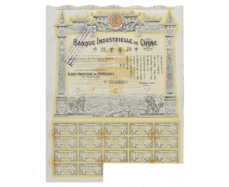 *Bonds and Share Certificates. A group of more than 200 certificates, mid 19th century to early 20th century,  including pre-