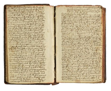 Legal Manuscript. Precedents and Cases, circa 1770s,  a total of approximately 600 pages written in a neat hand, unidentified