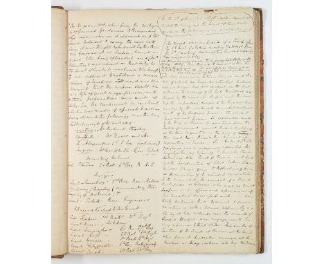 *Afghanistan. Original draft manuscript transcriptions by Major James Outram (1803-1860) for his book Rough Notes on the Camp