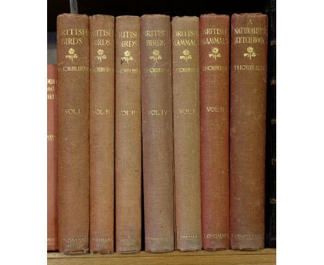 Thorburn (Archibald). British Birds, 4 volumes, 1st edition, Longmans, Green and Co., 1915 - 1916, additional half title to e