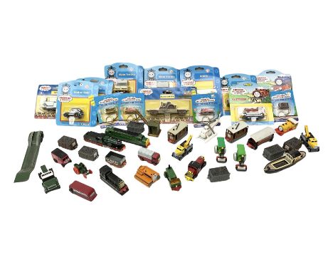 Ertl Thomas the Tank Engine and Friends die-cast models including carded Scrap Trevor, Slate Trucks, Neil, Wilbert, Sodor Tax