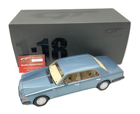 GT Spirit - 1:18 scale Bentley Turbo in Royal Blue; boxedCondition Report:Model looks to be in very good condition but not ch