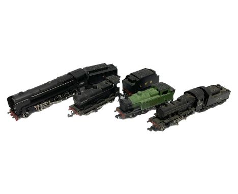'N' gauge - Graham Farish General Purpose 0-6-6 tank locomotive No.2801; Lima Class 4F 0-6-0 locomotive No.4683 with tender; 