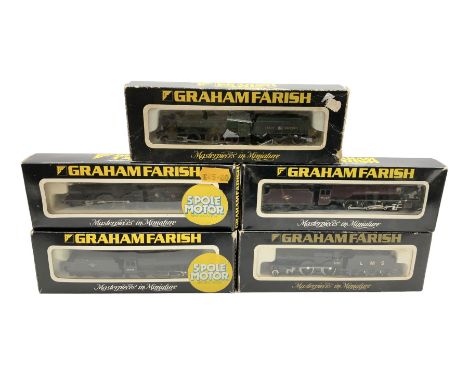 Graham Farish 'N' gauge - Duchess Class 4-6-2 locomotive 'Duchess of Montrose' No.46229; Class 4P 4-4-0 locomotive No.40938; 