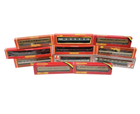 Hornby/Lima '00' gauge - eleven passenger coaches including four LNER teak finish, Inter City sleepers, GNER Service and Tour