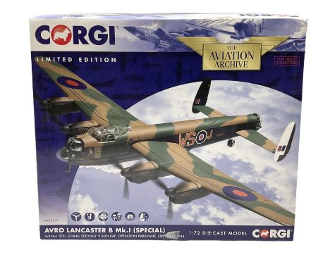 Corgi Aviation Archive - limited edition AA32619 1:72 scale model of an Avro Lancaster B Mk.I (special) bomber No.0376/2200, 