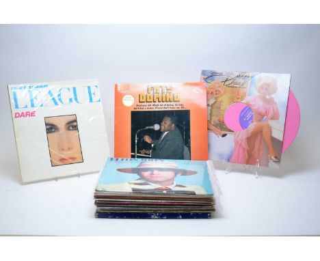 Mixed vinyl LPs, artists to include: Electric Light Orchestra box set; Dolly Parton 12" single on pink vinyl; Fats Domino; Li