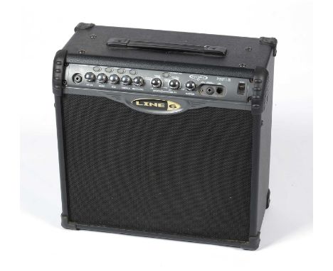 A Line 6 Spider II 30 Smart control FX guitar amplifier with single 12in. speaker,