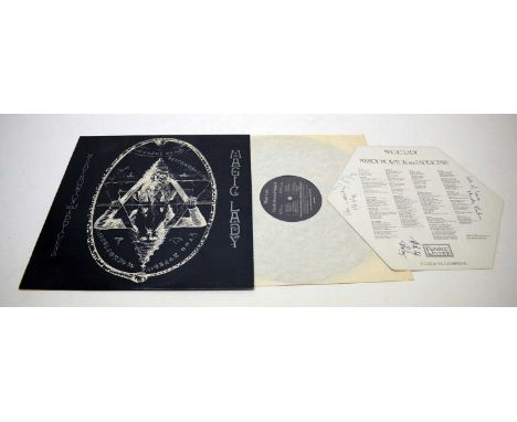 Mandy Morton &amp; Spriguns - Magic Lady, with 4 signatures on inner card, only 1000 albums produced.