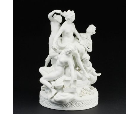 Figurengruppe Toilette der Venus / La Toilette de VenusManufacture Nationale de Porcelaine, Sèvres, Ende des 19. Jahrhunderts
