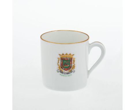 Mokkaobertasse aus dem Tafelservice von Puerto RicoFürstenberg Herzoglich Braunschweigische Porzellanmanufaktur, Fürstenberg 