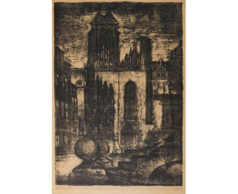 Zygmunt Acedansky1909 - 1991 Gliwice, Polen - Danzig - Lithografie/Papier. 52 x 36 cm, 61 x 42,5 cm. Bez. l. u.: Litografia. 