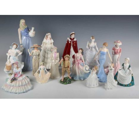 Two Coalport limited edition figures, comprising Princess Alexandra, No. 602 of 7500, and Lille Langtry, No. 8346 of 12,500, 