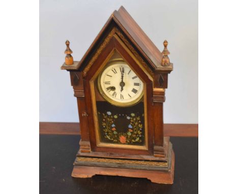 Late 19th century Cathedral style mantel clock    